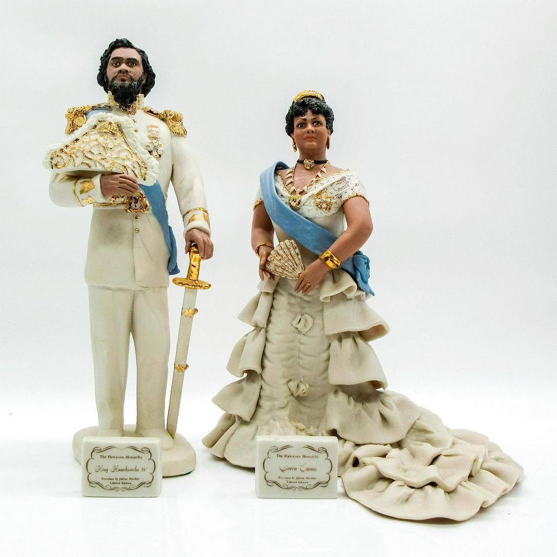 Julene Mechler Figurines, King Kamehameha IV and Queen Emma (1 of 12)