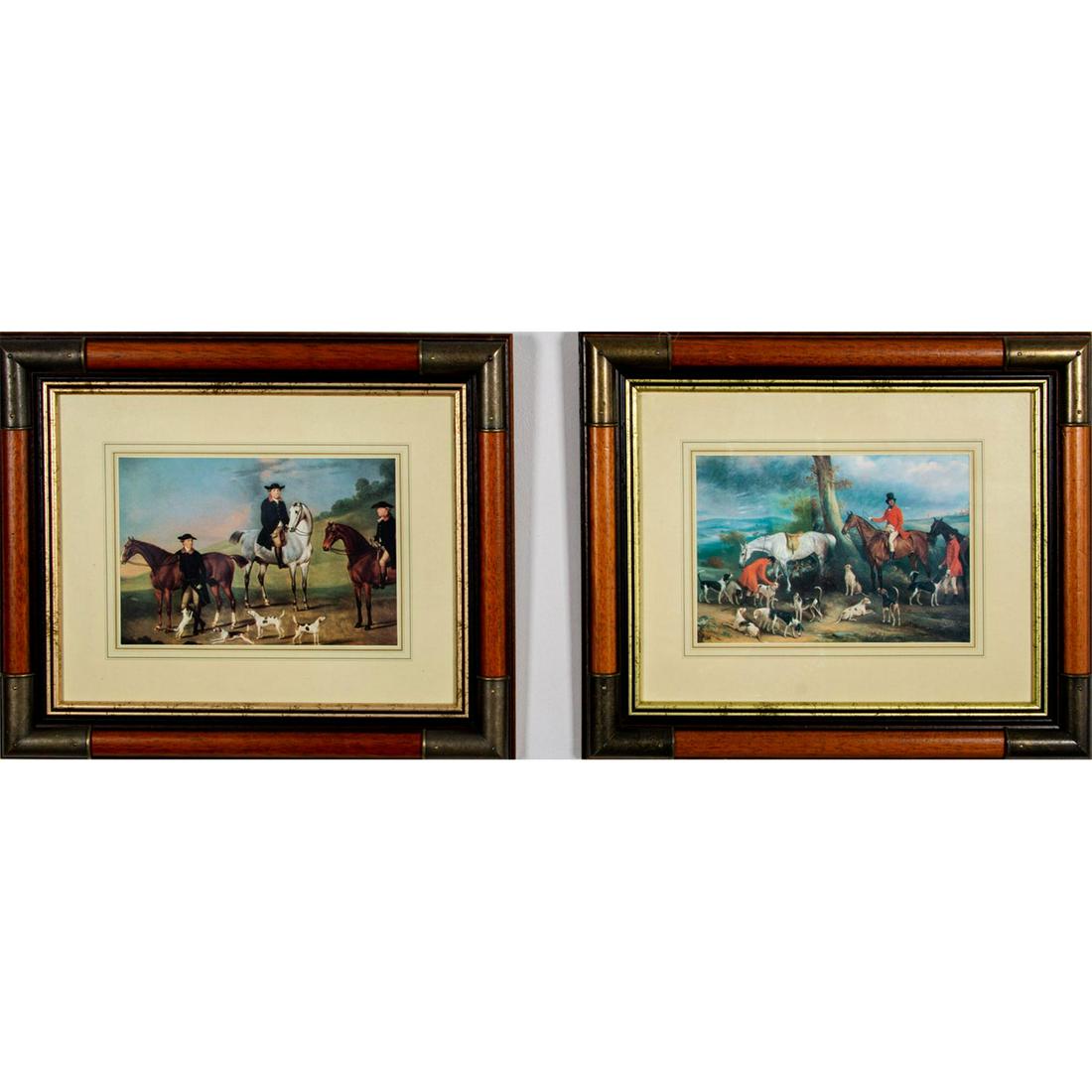 Set of Two Equestrian Framed Prints (1 of 6)
