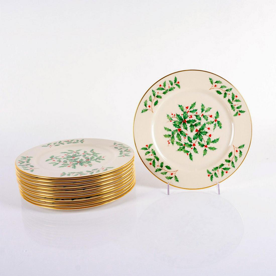 11pc Lenox Holiday Service Plates (1 of 4)