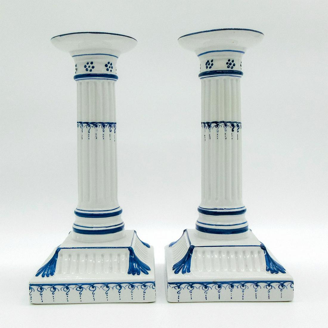Pair of Winterthur Reproduction Mottahedeh Candlesticks (1 of 5)