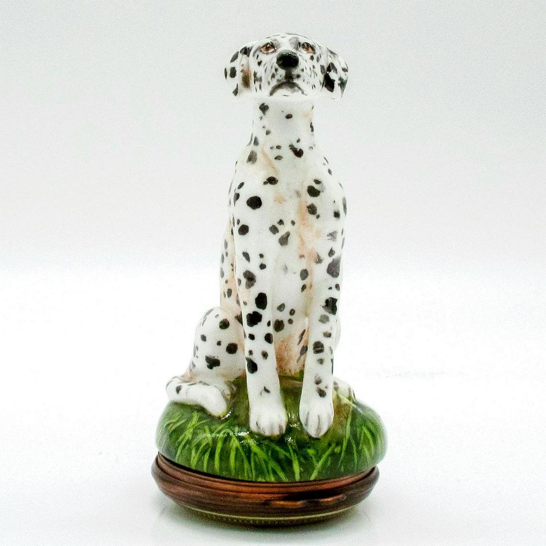 Halcyon Days Enamel Trinket Box, Dalmatian (1 of 8)