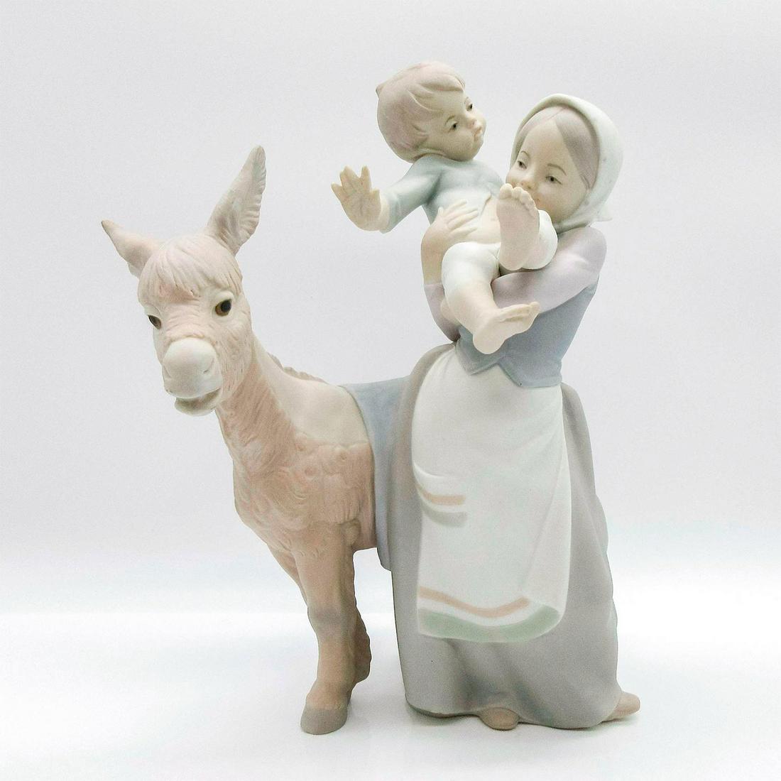 Donkey Ride 1014843 - Lladro Porcelain Figurine (1 of 4)