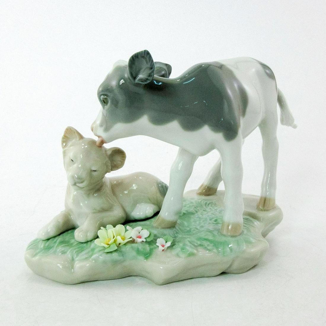And The Calf And The Young Lion 1006927 - Lladro Porcelain Figurine (1 of 5)