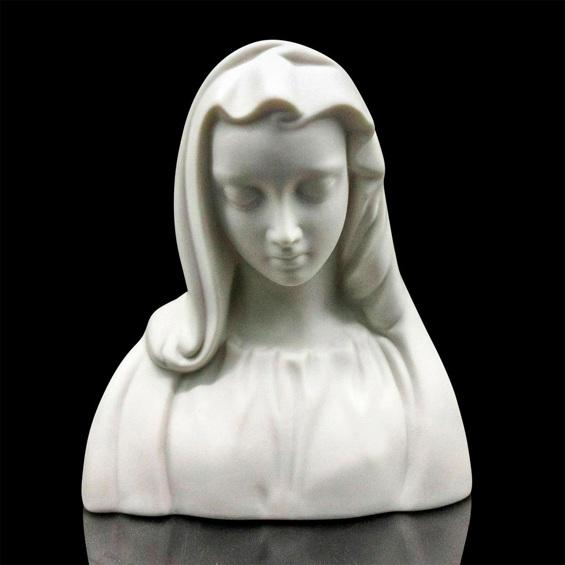 Boehm Porcelain Bust, Young Mary (1 of 3)