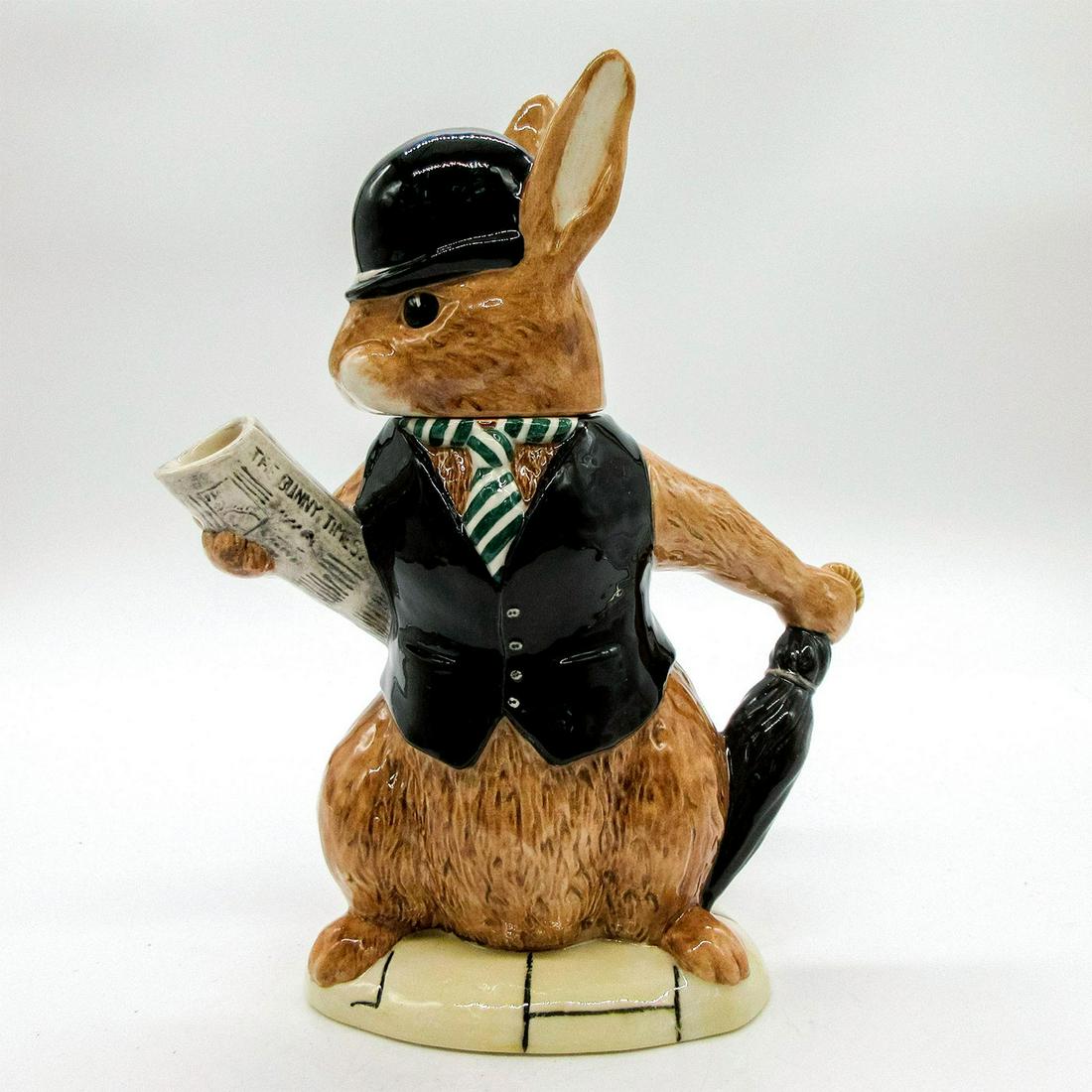 2pc Royal Doulton Bunnykins Teapot, London City Gent D6966 (1 of 6)