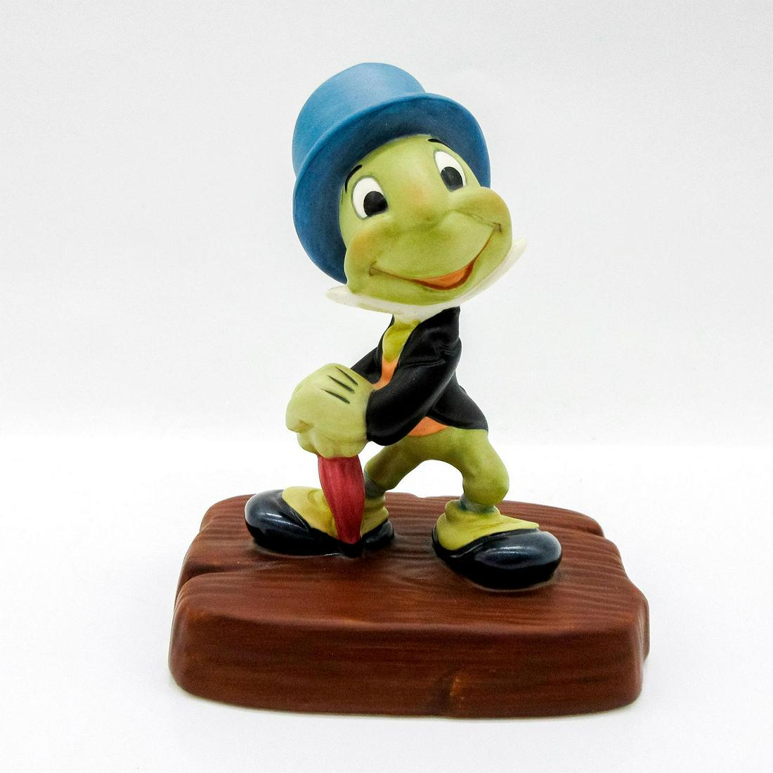 2pc Disney Figurines, Pinocchio, Jiminy Cricket and Scroll (1 of 8)