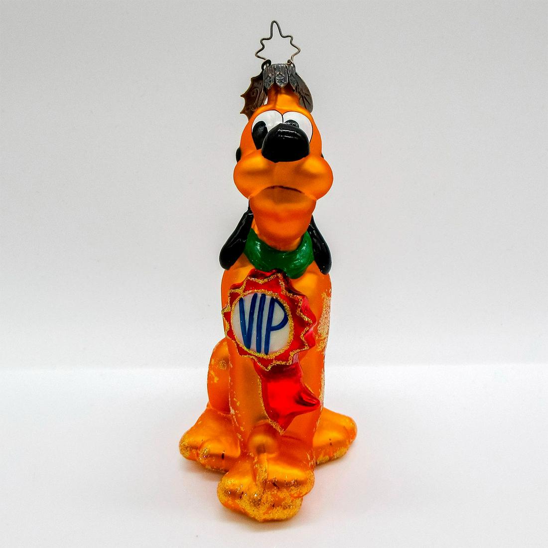 Christopher Radko Christmas Ornament, Pluto 75th Anniversary (1 of 4)