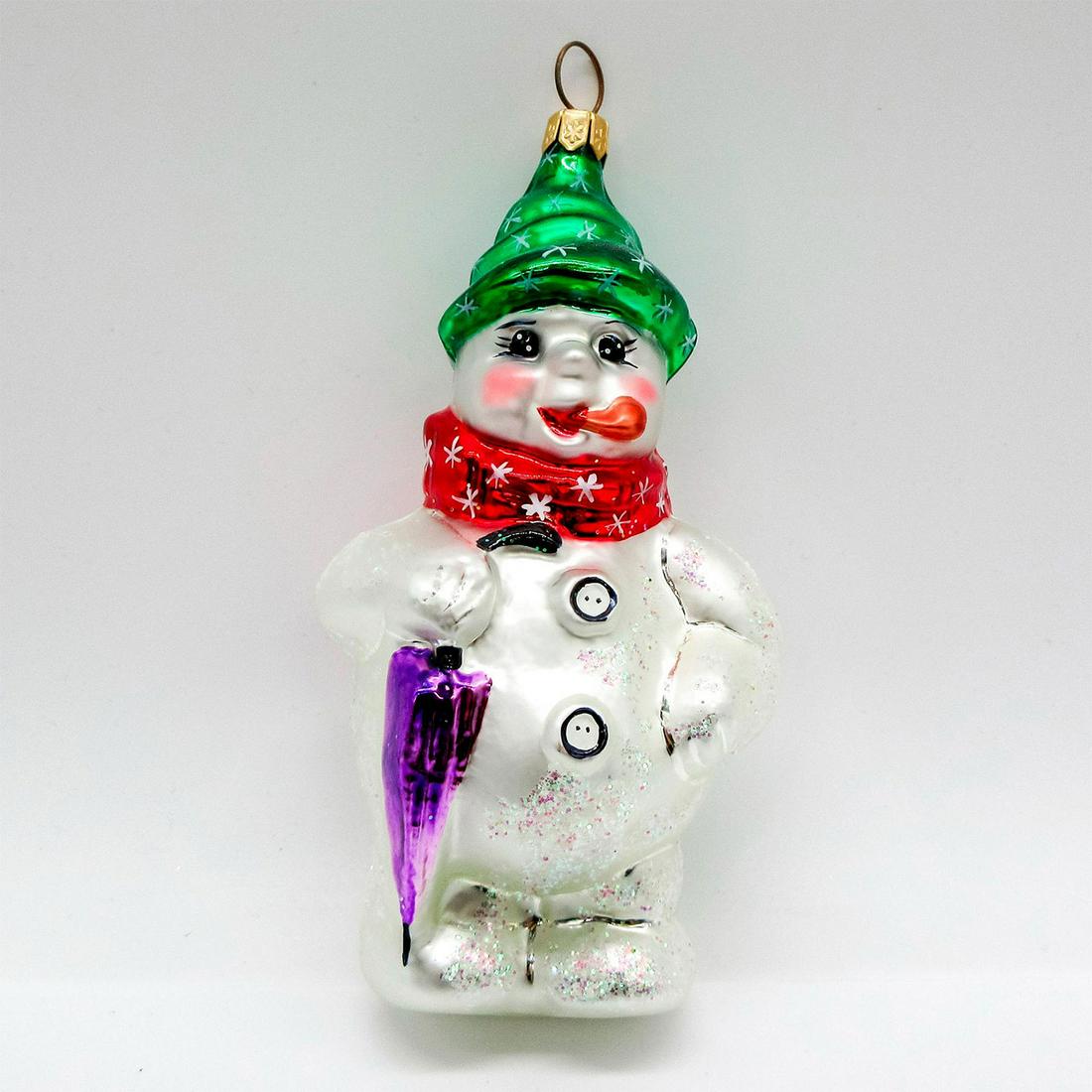 Christopher Radko Christmas Ornament, Frosty Weather (1 of 3)