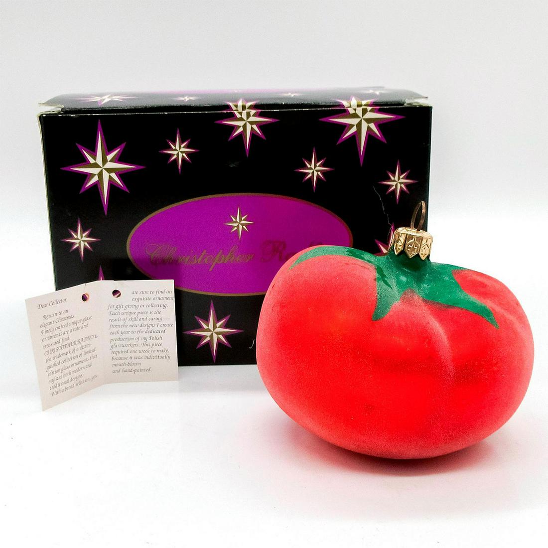 Christopher Radko Christmas Ornament, Tomato (1 of 4)
