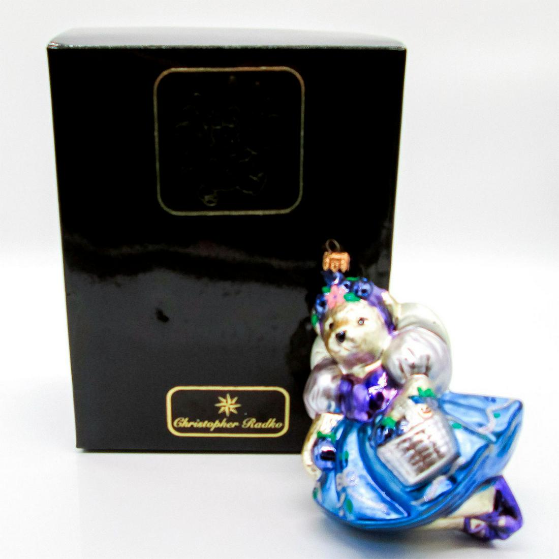 Christopher Radko Ornament, Muffy Plum Fairy (1 of 7)