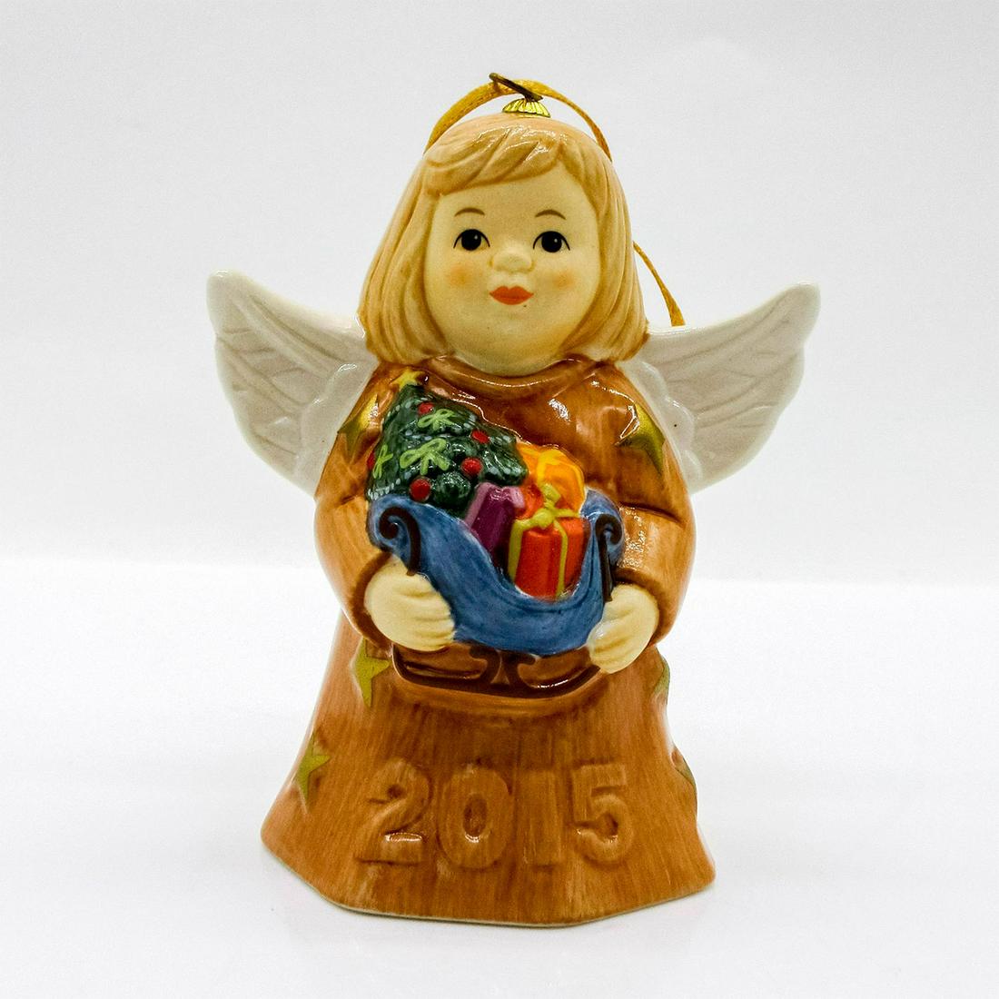 Goebel Christmas Ornament, 2015 Annual Angel Bell (1 of 4)
