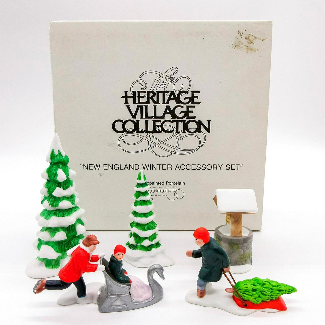 Department 56 Figurines, New England Winter Accessory Set (1 of 13)