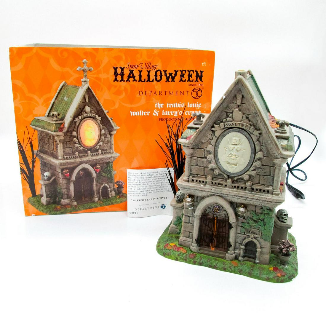 Department 56 Snow Village Figure, Halloween Haunted Crypt (1 of 19)