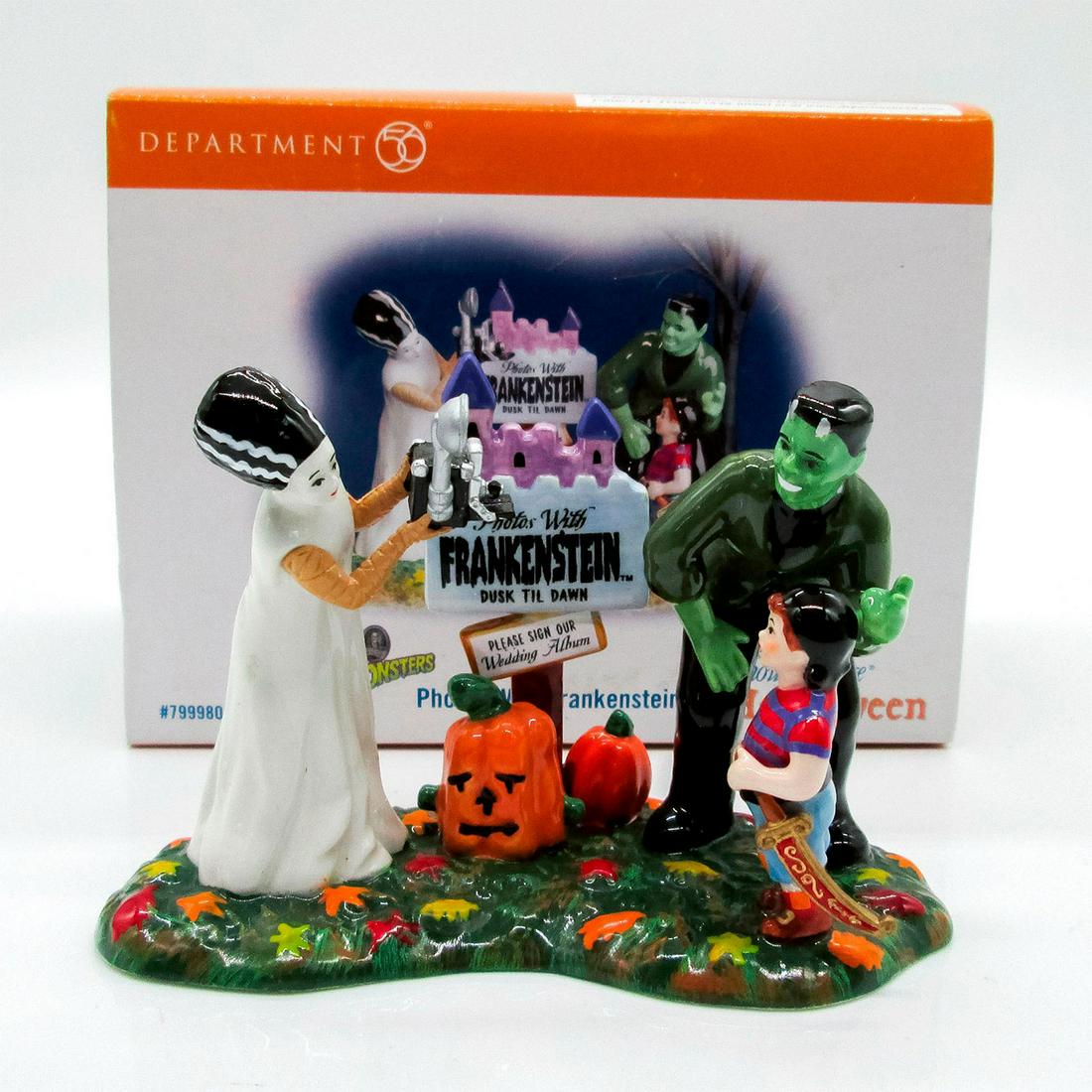 Department 56 Snow Village Halloween Figure, Frankenstein (1 of 8)