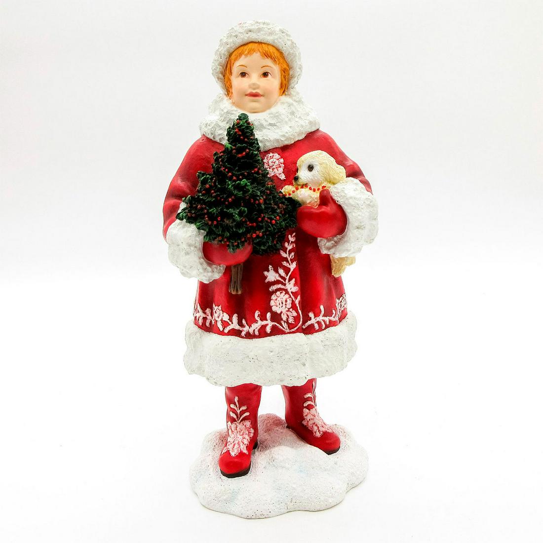 Pipka Memories of Christmas Figurine, Slovakian Girl, Viki (1 of 7)