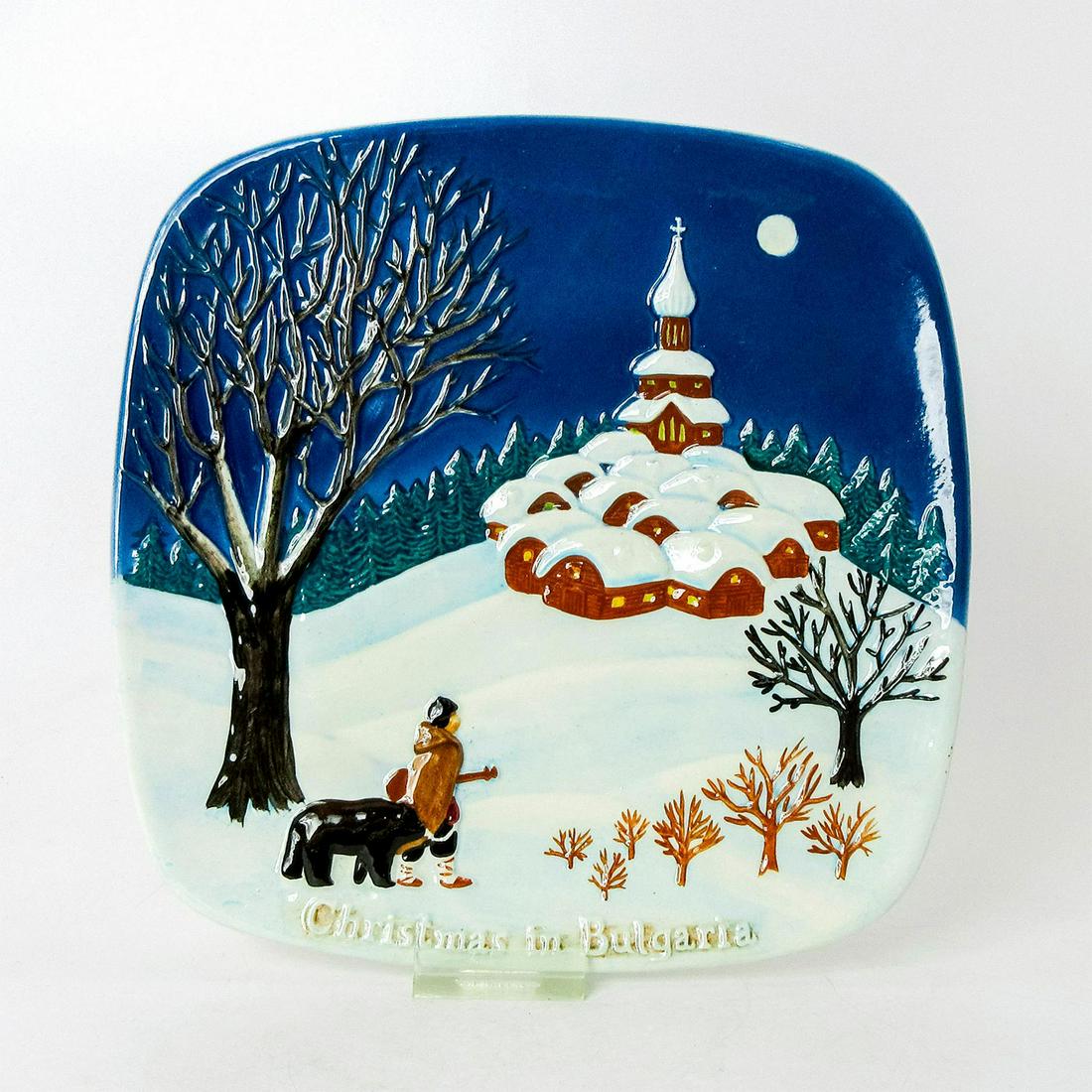 Beswick Royal Doulton Plate, Christmas in Bulgaria (1 of 2)