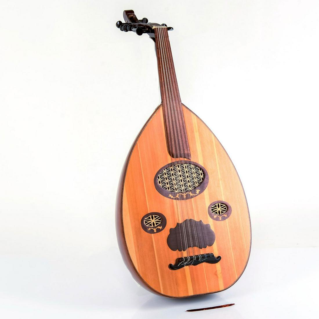 Vintage Middle Eastern Oud Musical Instrument (1 of 9)