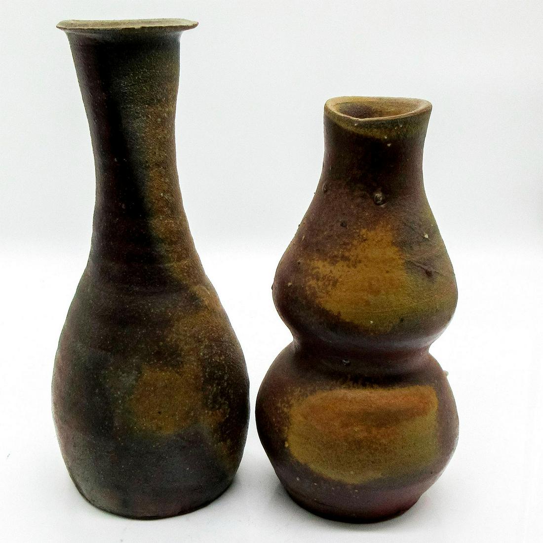 Pair of Paul Chaleff (American, b.1947) Pottery Vases (1 of 7)