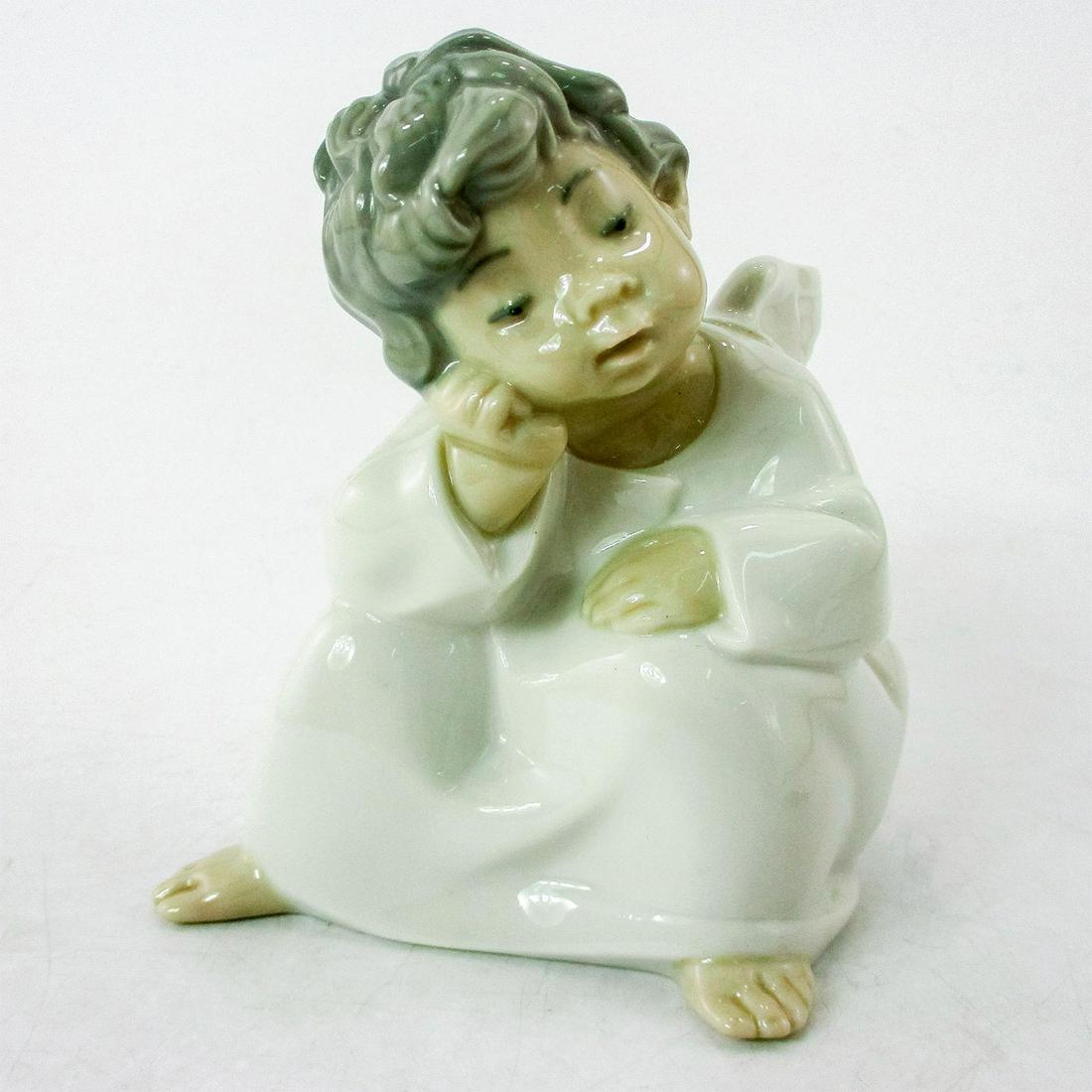Angel Thinking 01004539 - Lladro Porcelain Figurine (1 of 3)