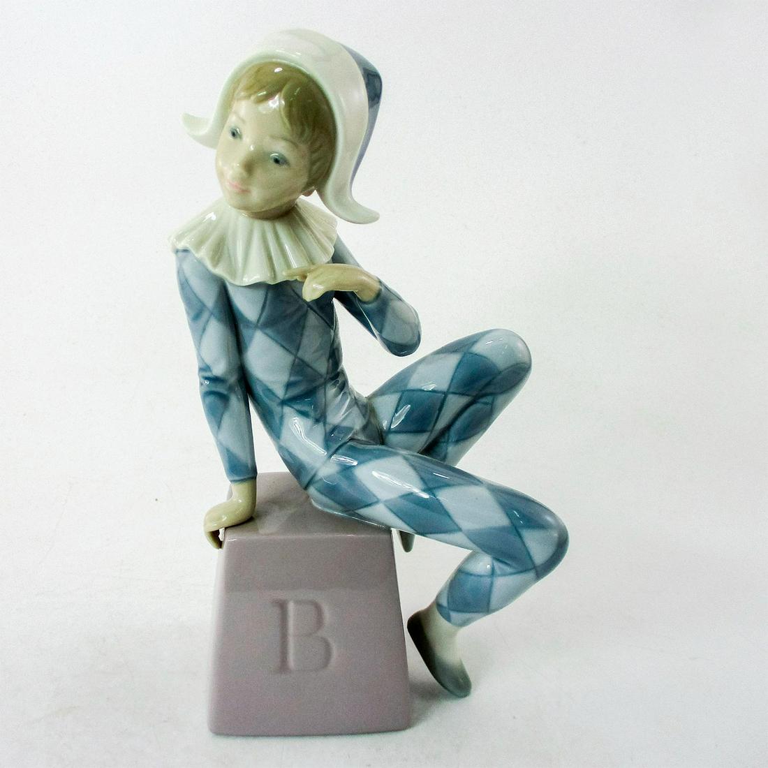 Harlequin-B 1005076 - Lladro Porcelain Figurine (1 of 4)