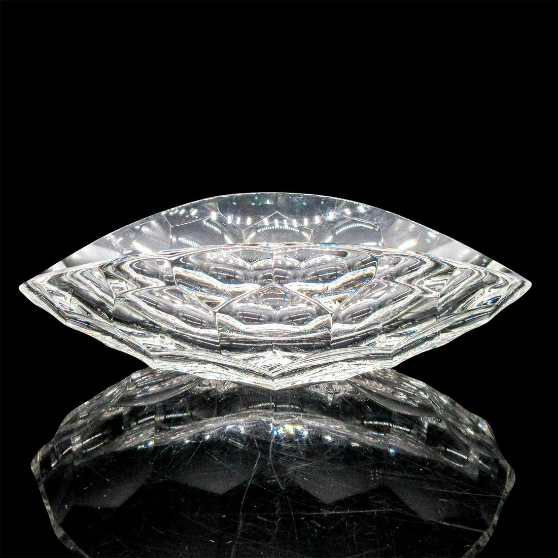 Steuben Crystal Bowl, Honeycomb (1 of 3)