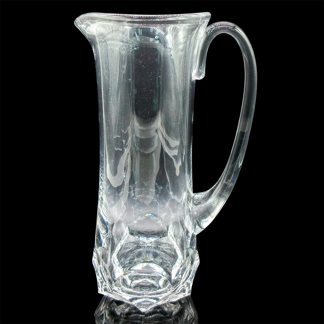Steuben Crystal Pitcher, Honeycomb (1 of 3)
