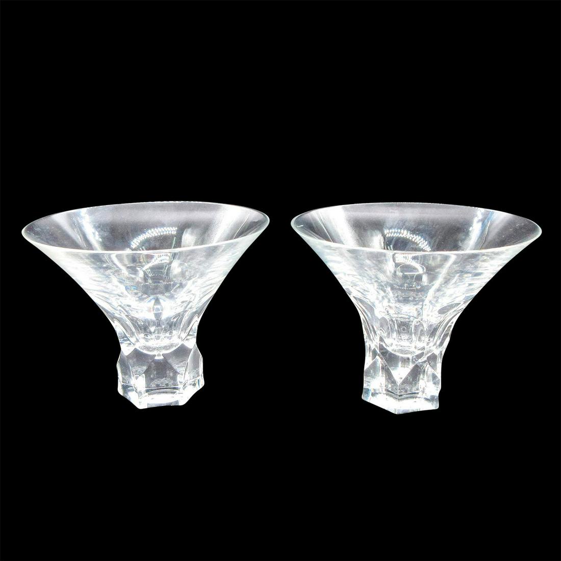 2pc Steuben Martini Glasses (1 of 8)