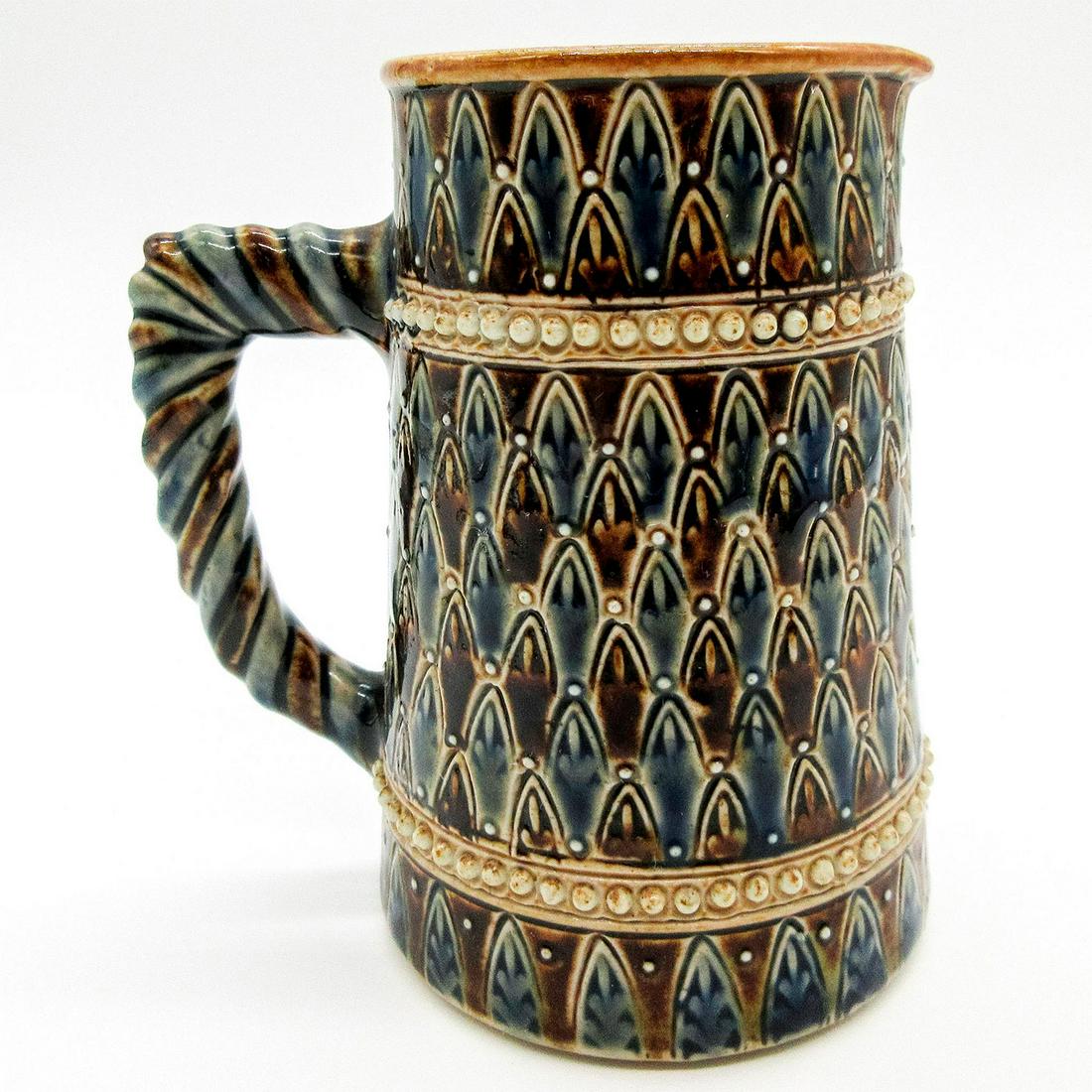 Small Doulton Lambeth Stoneware Decorative Jug (1 of 5)