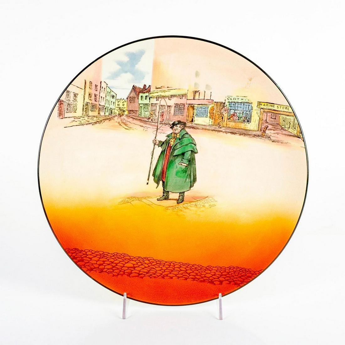 Royal Doulton Seriesware Charger Dickens Tony Weller D6327 (1 of 4)