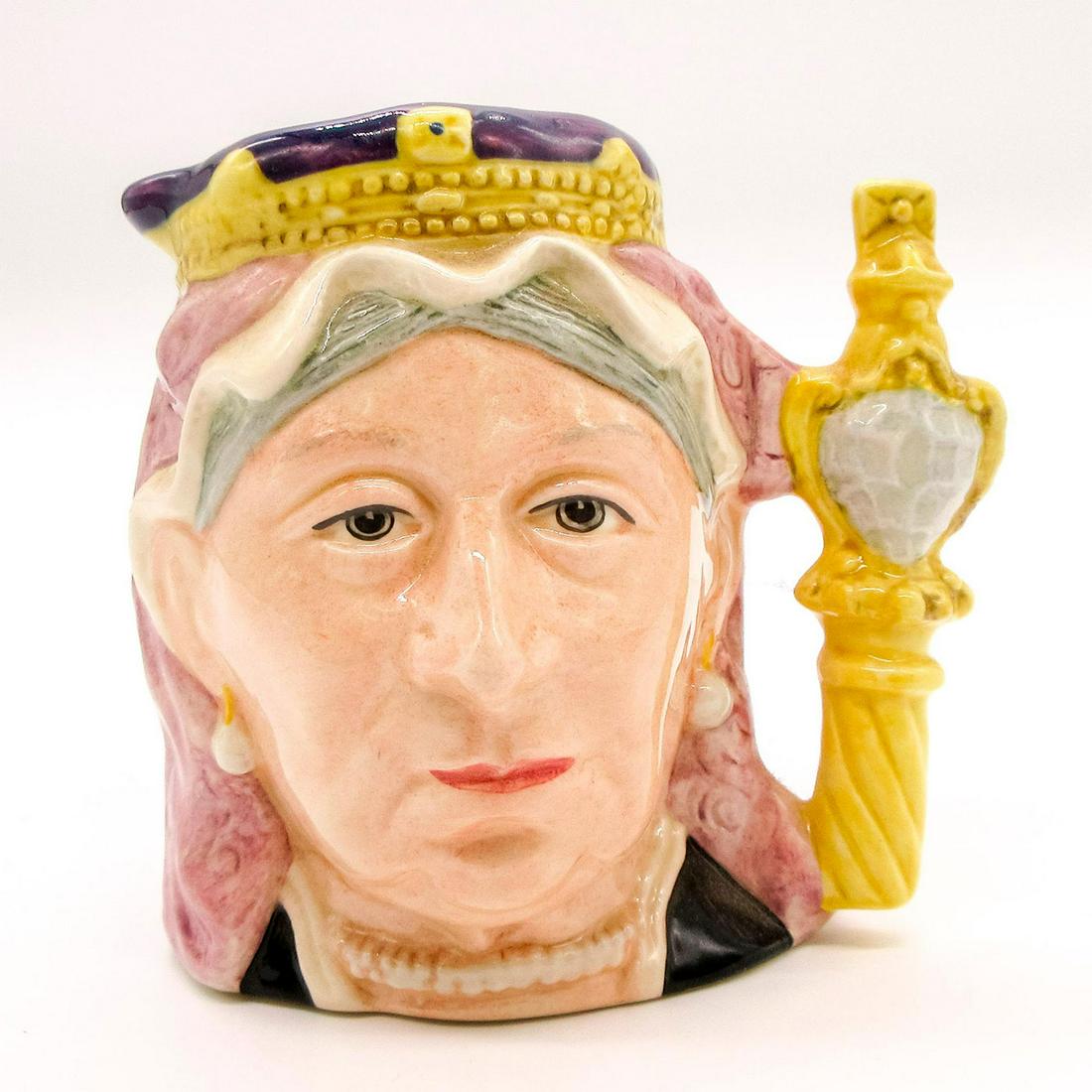 Queen Victoria D6913 - Small - Royal Doulton Character Jug (1 of 6)