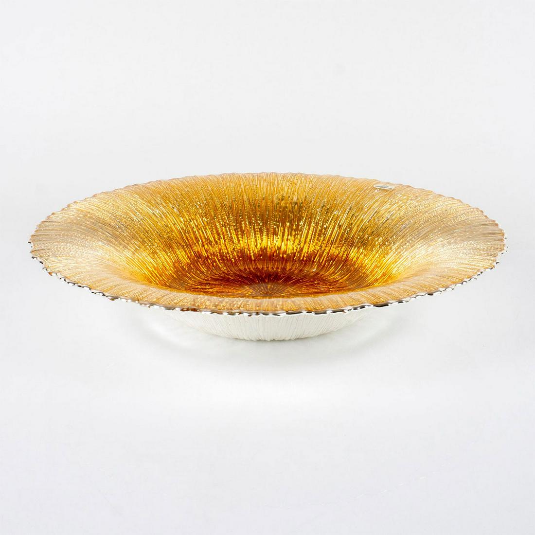 Thilia Glass and Silver Decorative Bowl (1 of 7)