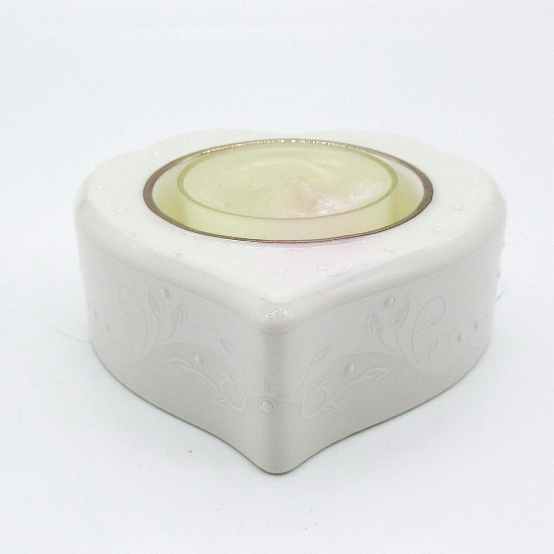 Lenox Ivory Heart Votive Candle, Opal Innocence (1 of 8)