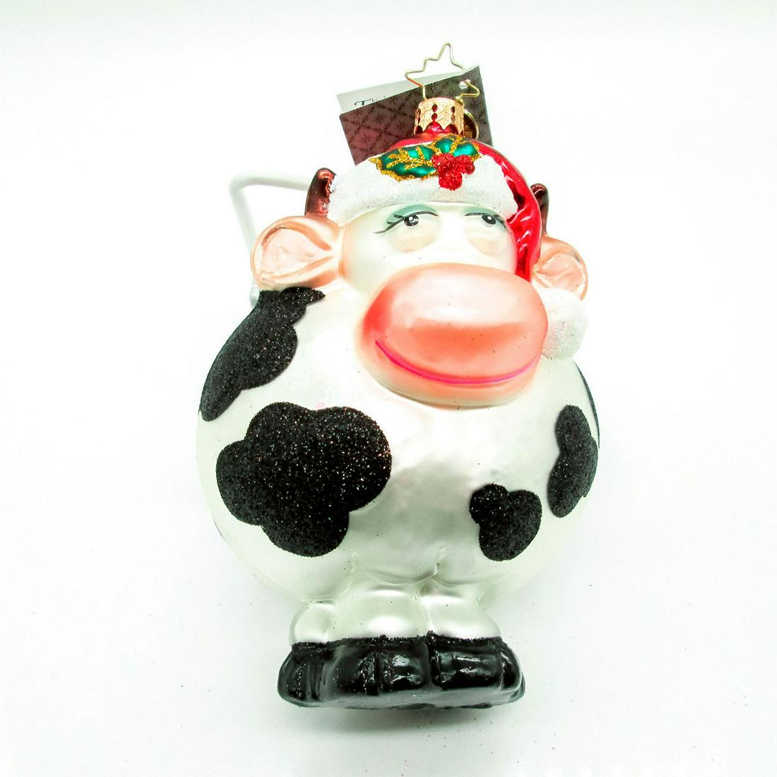 Merry Christmas To Moo, Christopher Radko Ornament (1 of 8)