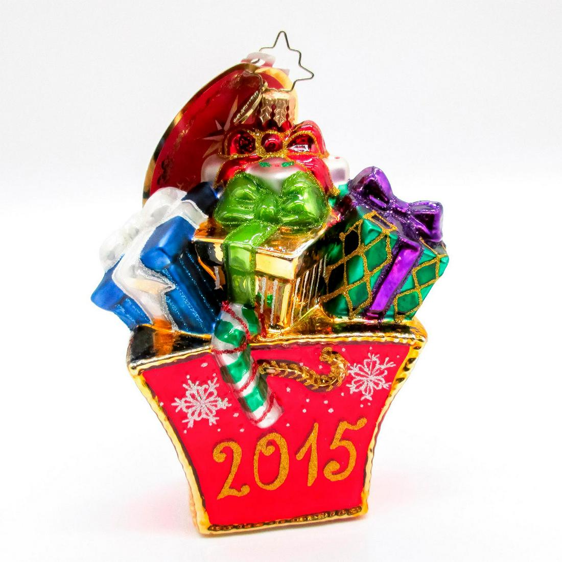 Presently Shopping, Christopher Radko Ornament (1 of 5)