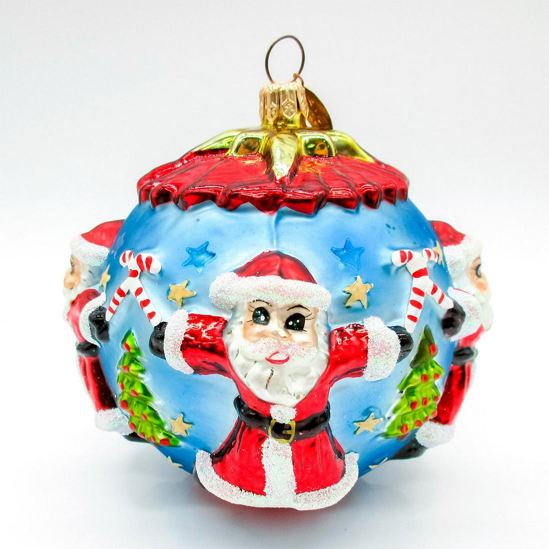 Santa Circle of Cheer, Christopher Radko Ornament (1 of 4)