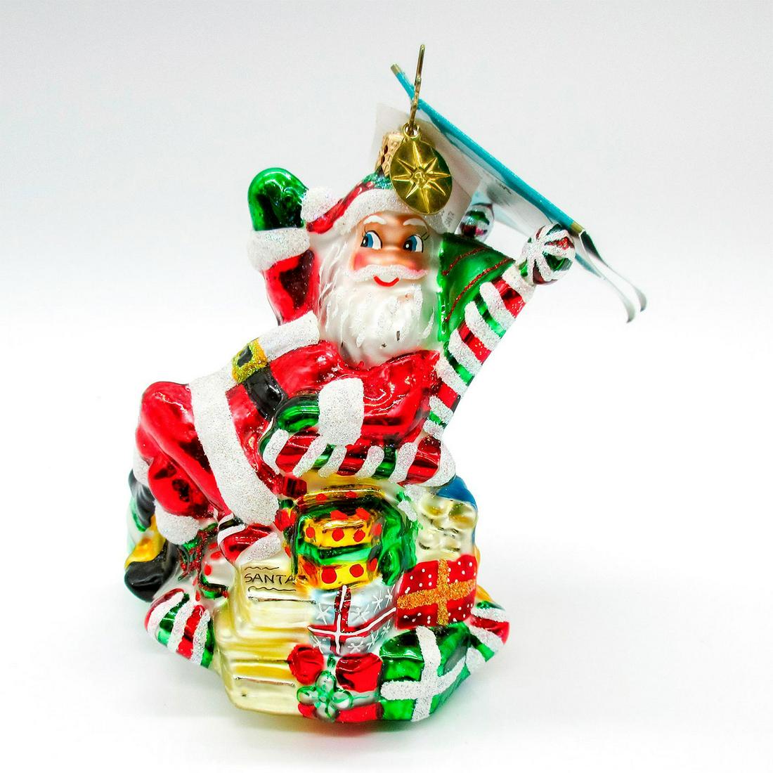 Seated Santa, Christopher Radko Ornament (1 of 5)