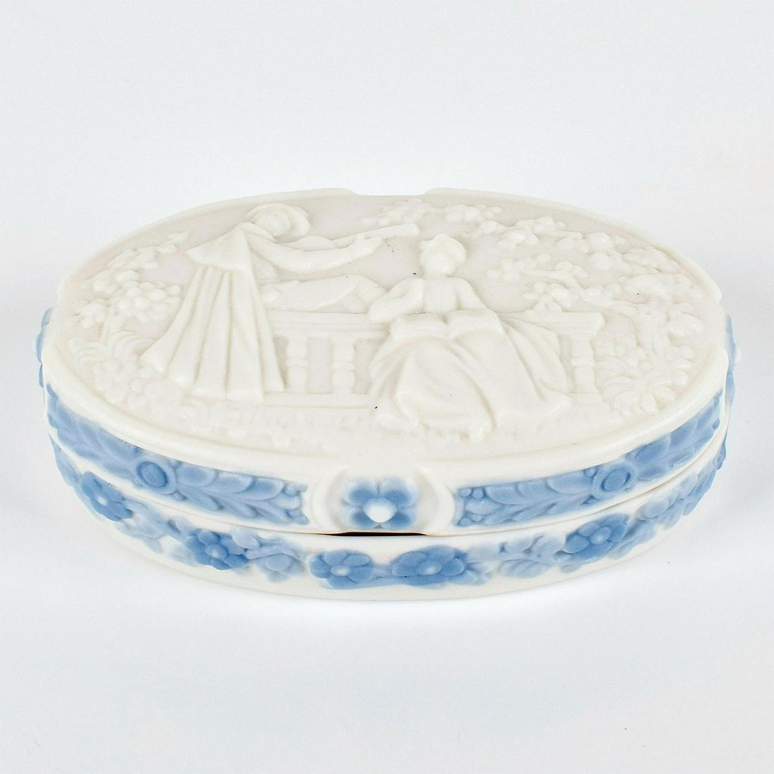 Oval Box 1015267 - Lladro Porcelain - Decorated (1 of 6)