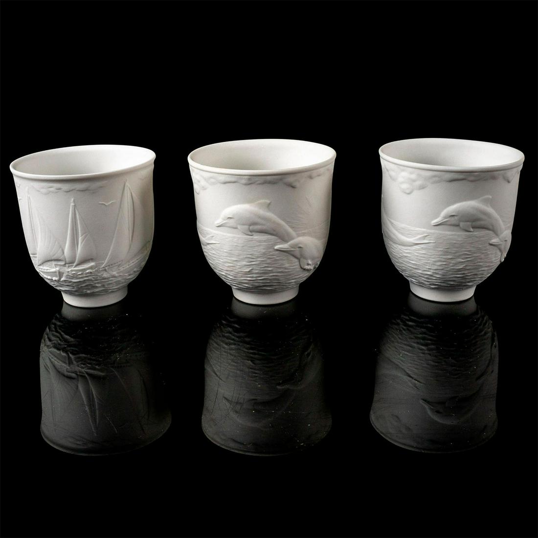 3pc Lladro Porcelain Candle Holders (1 of 6)
