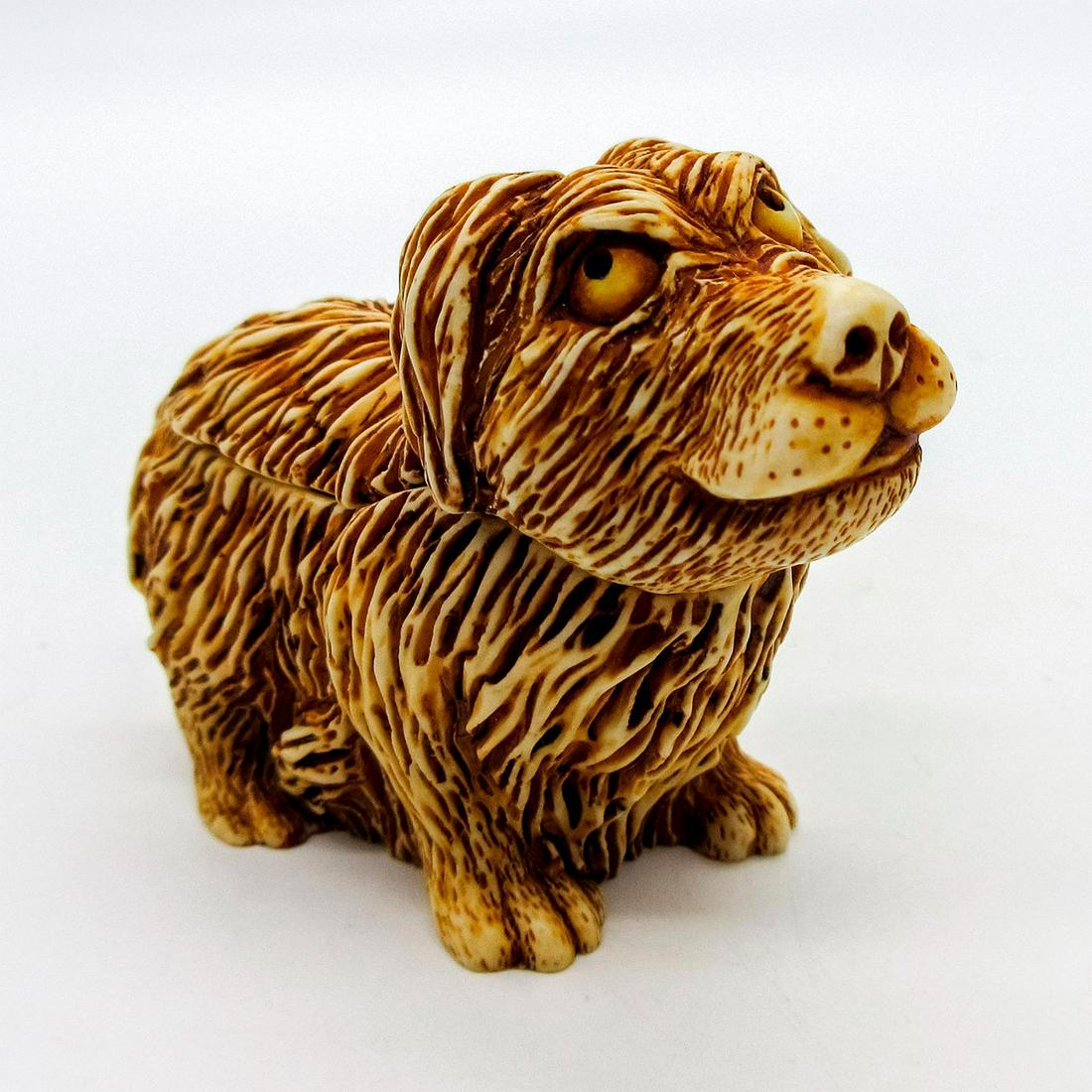 Rare Signed Harmony Kingdom Trinket Box, Shaggy Dog (1 of 8)