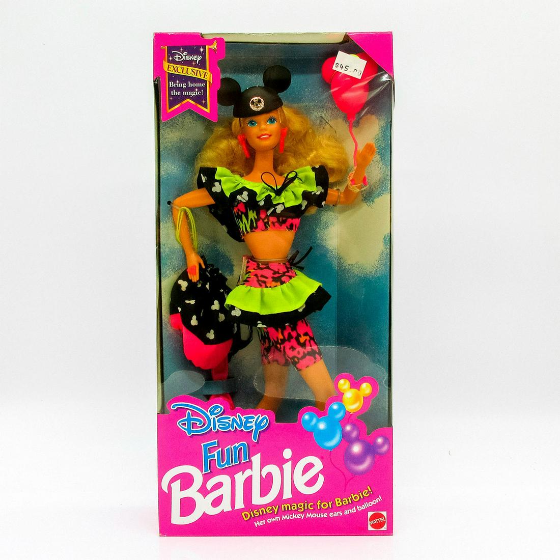 Vintage Mattel Barbie Doll, Disney Fun (1 of 3)