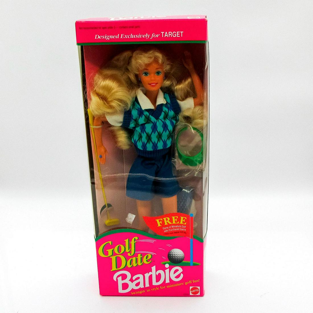 Vintage Mattel Barbie Doll, Golf Date (1 of 3)