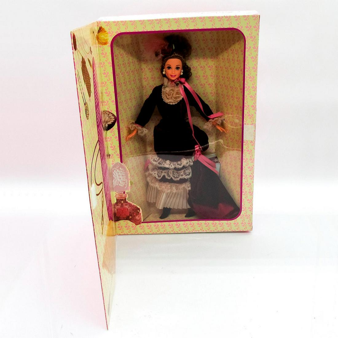 Vintage Mattel Barbie Doll, Victorian Lady: Collector Edition. Featuring 1870's woman of style in rich velvet-like gown with rosettes and lace design. From the "Great Eras" Collection. #14900. In original box, unopened. Dimensions o