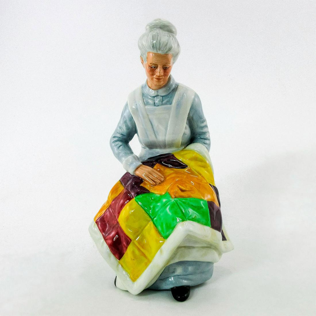 Eventide HN2814 - Royal Doulton Figurine: Part of the Golden Years series. Doulton backstamp. Artist: William K. Harper Issued: 1977 - 1991 Dimensions: 7.75"H Manufacturer: Royal Doulton Country of Origin: England