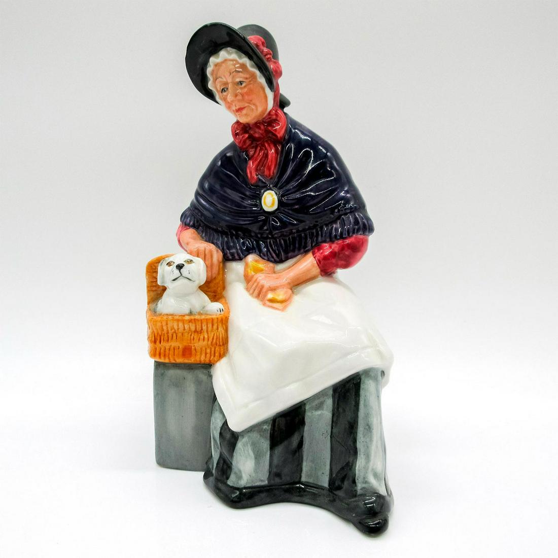New Companion HN2770 - Royal Doulton Figurine: Part of the Golden Years collection. Royal Doulton backstamp. Artist: William K. Harper Issued: 1982 - 1985 Dimensions: 7.75"H Manufacturer: Royal Doulton Country of Origin: England