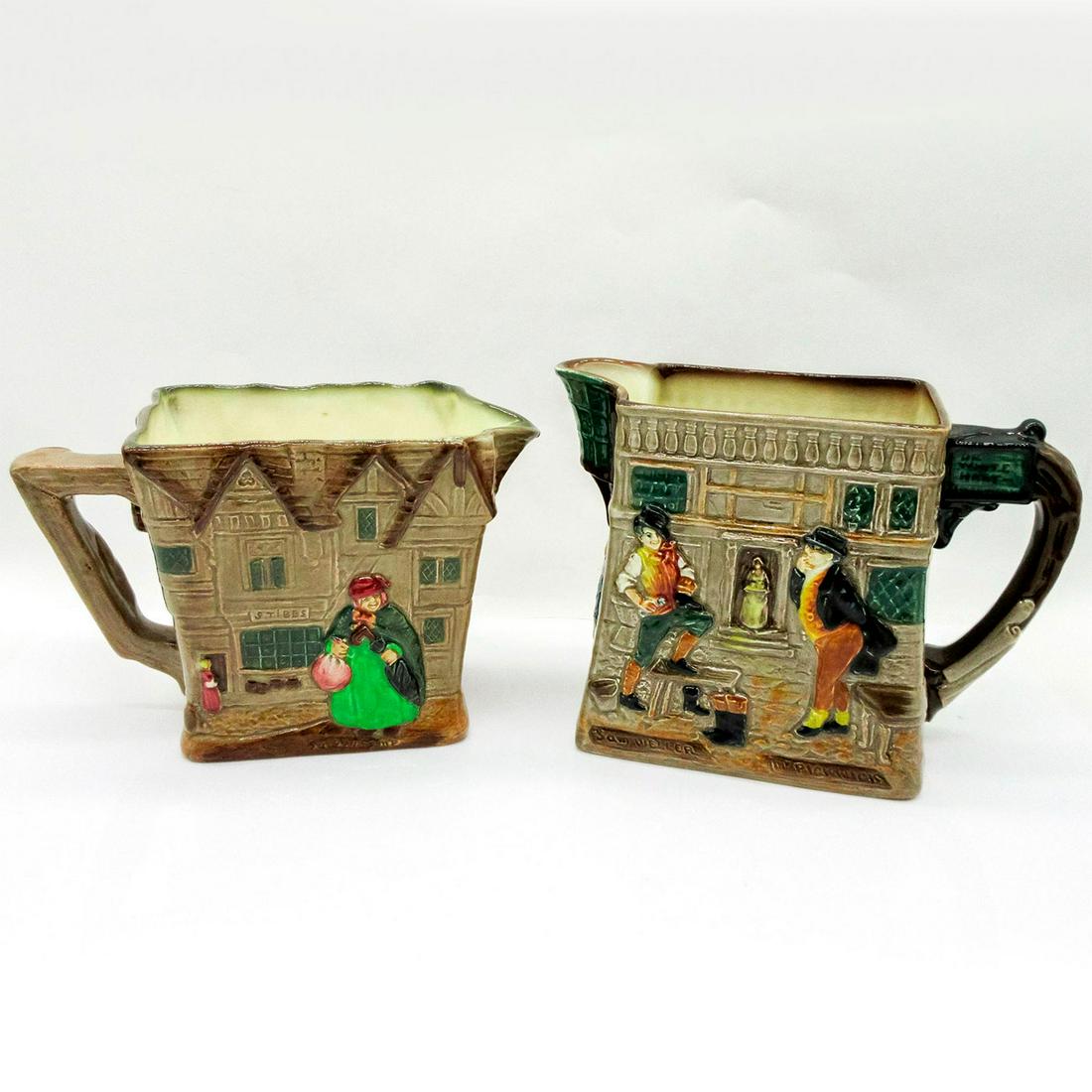 2pc Royal Doulton Dickens Series Ware Pitchers (1 of 3)