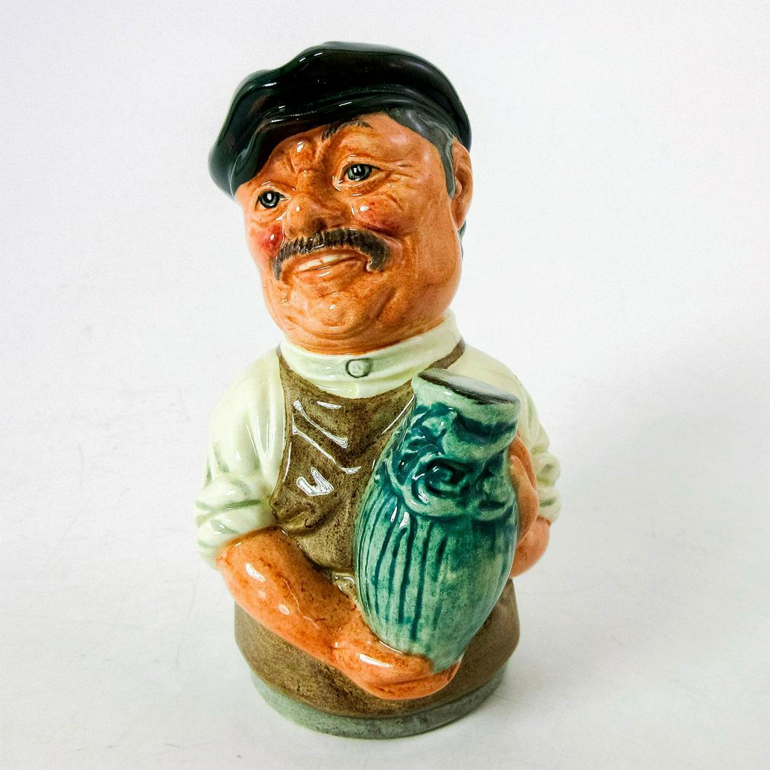 Albert Sagger D6745 - Royal Doulton Toby Jug: Royal Doulton backstamp. Series: The Doultonville Collection. Artist: William K. Harper Issued: 1986 - Dimensions: 4"H Manufacturer: Royal Doulton Country of Origin: England