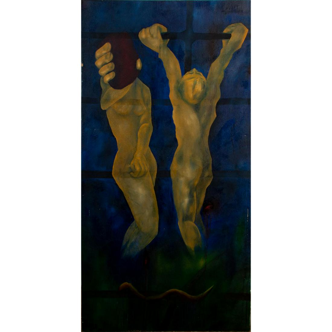 Bryce Hammond (American, b.1970) Large Oil Painting (1 of 8)