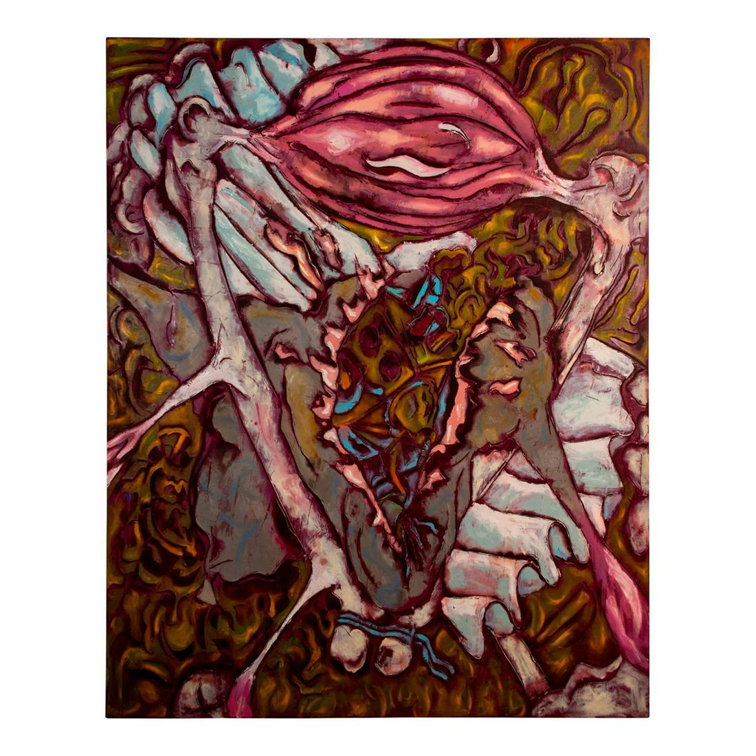 James Mathers (American, b. 1964) Large Modern Oil Painting (1 of 6)