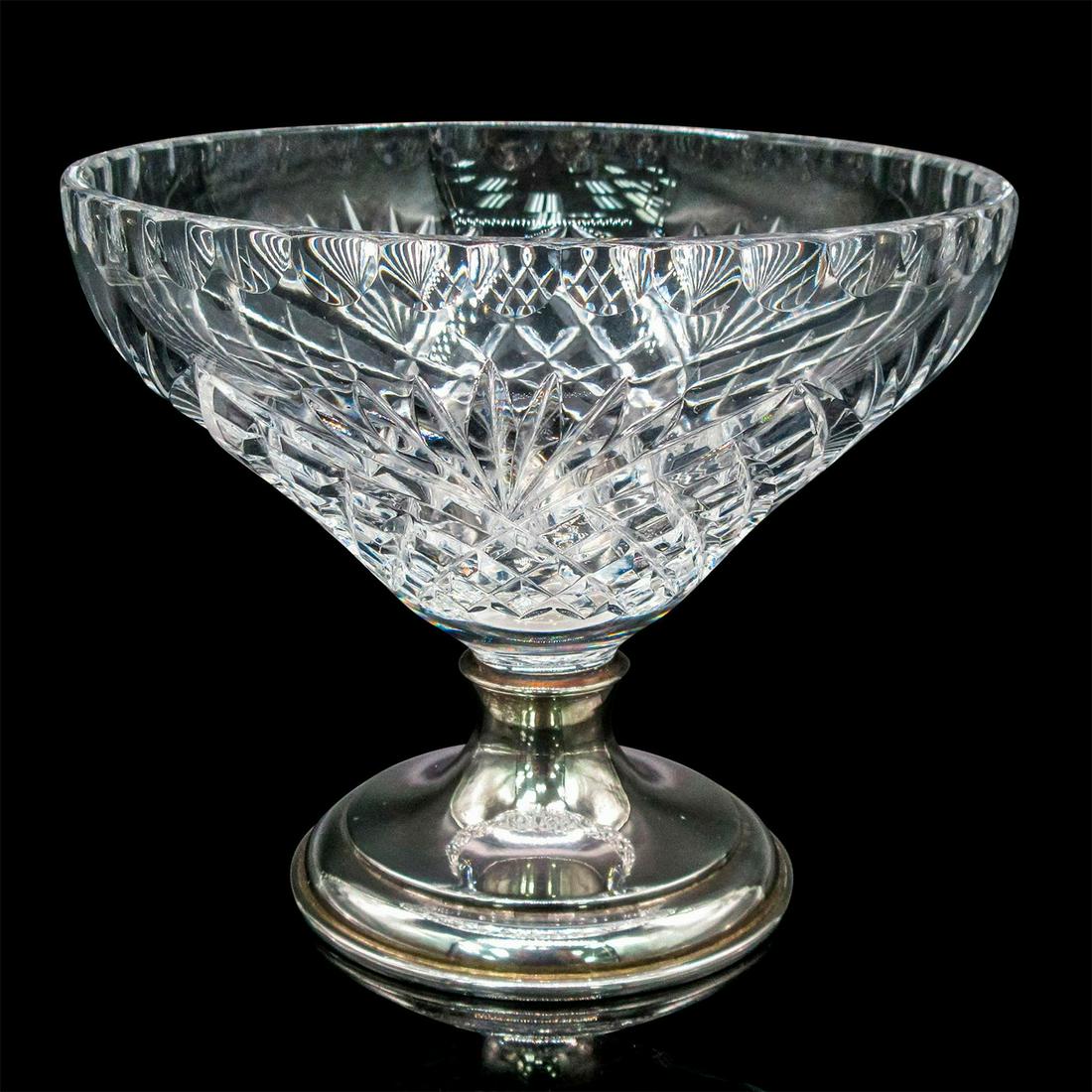 Hawkes Sterling Silver Crystal Compote Bowl (1 of 2)