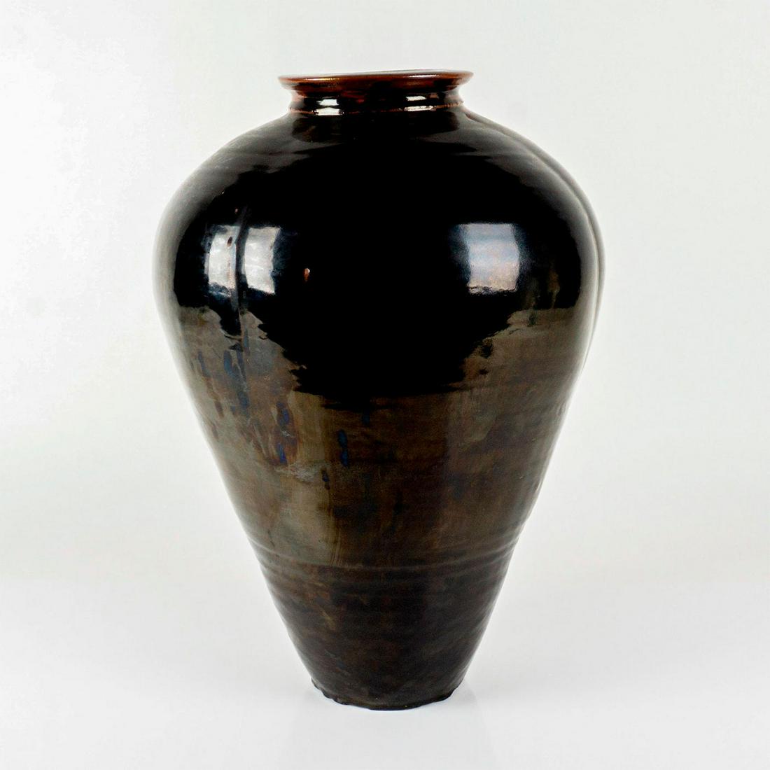 Paul Chaleff (American, b.1947) Large Stoneware Jardiniere Vase (1 of 8)